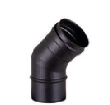 Bocht 45° diam. 80mm