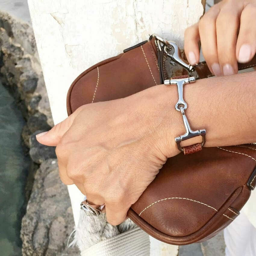 Horse Bit Leather Bracelet Horse Bit Leather Bracelet