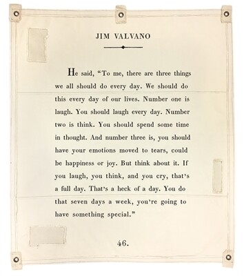 Book Page Wall Tapestry -JIM VALVANO Book Page Wall Tapestry -JIM VALVANO