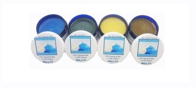 4 Pack 100% All Natural 4oz Antiquing Colored Wax Kit.