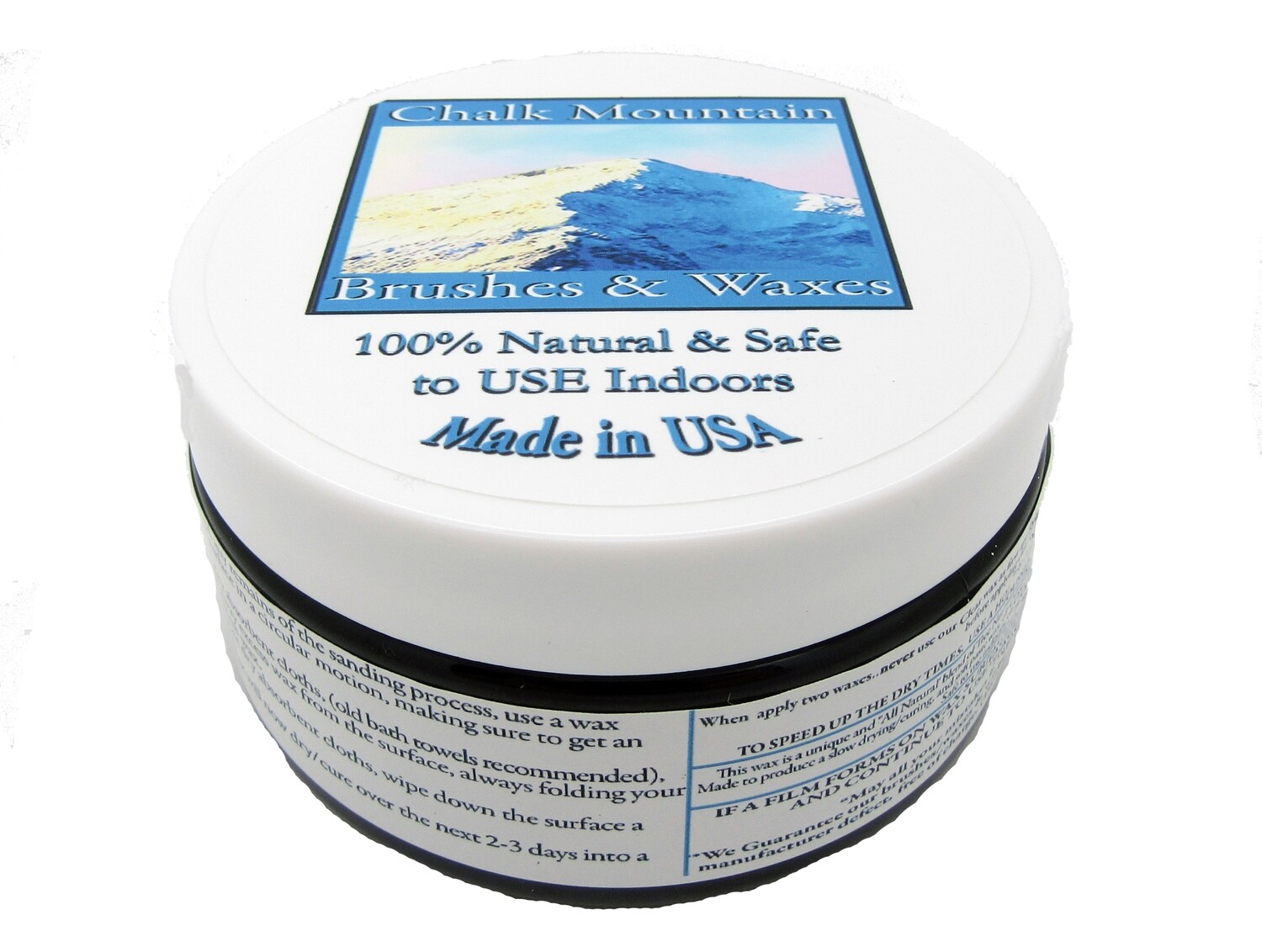 1 Dozen -  8 oz. "All Natural" Waxes (12 White)