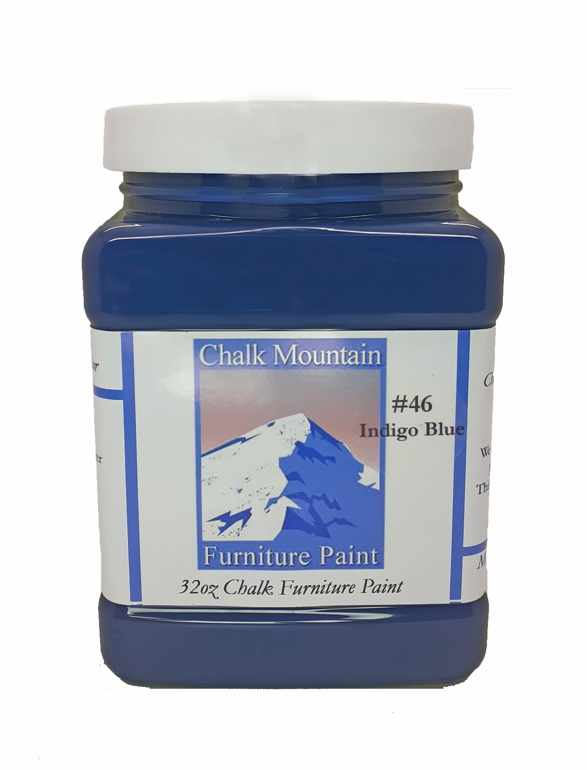 Chalk Mountain Paint  #46 - Indigo Blue, Size: 32 Fl oz