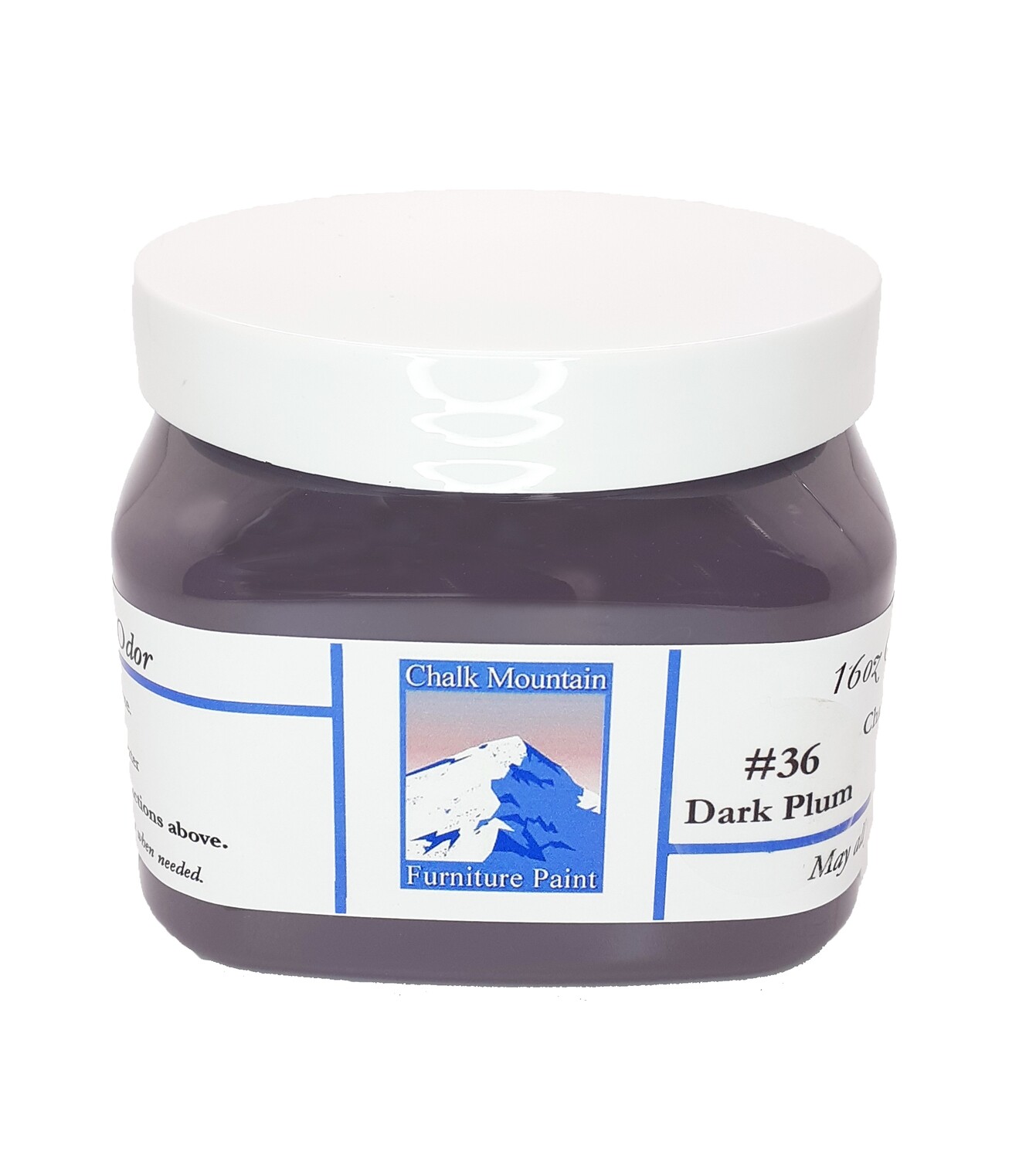 Chalk Mountain Paint  #36 - Dark Plum, Size: 16 oz.