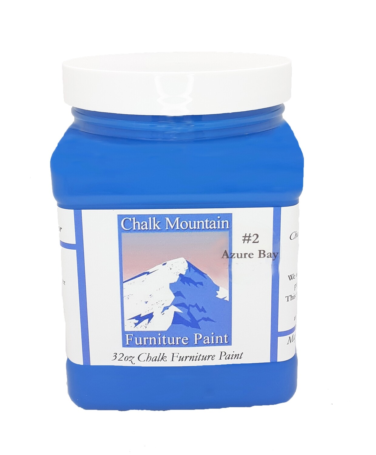 Chalk Mountain Paint #2 - Azure Bay Chalk Mountain Paint #2 - Azure Bay, Size: 32 Fl oz