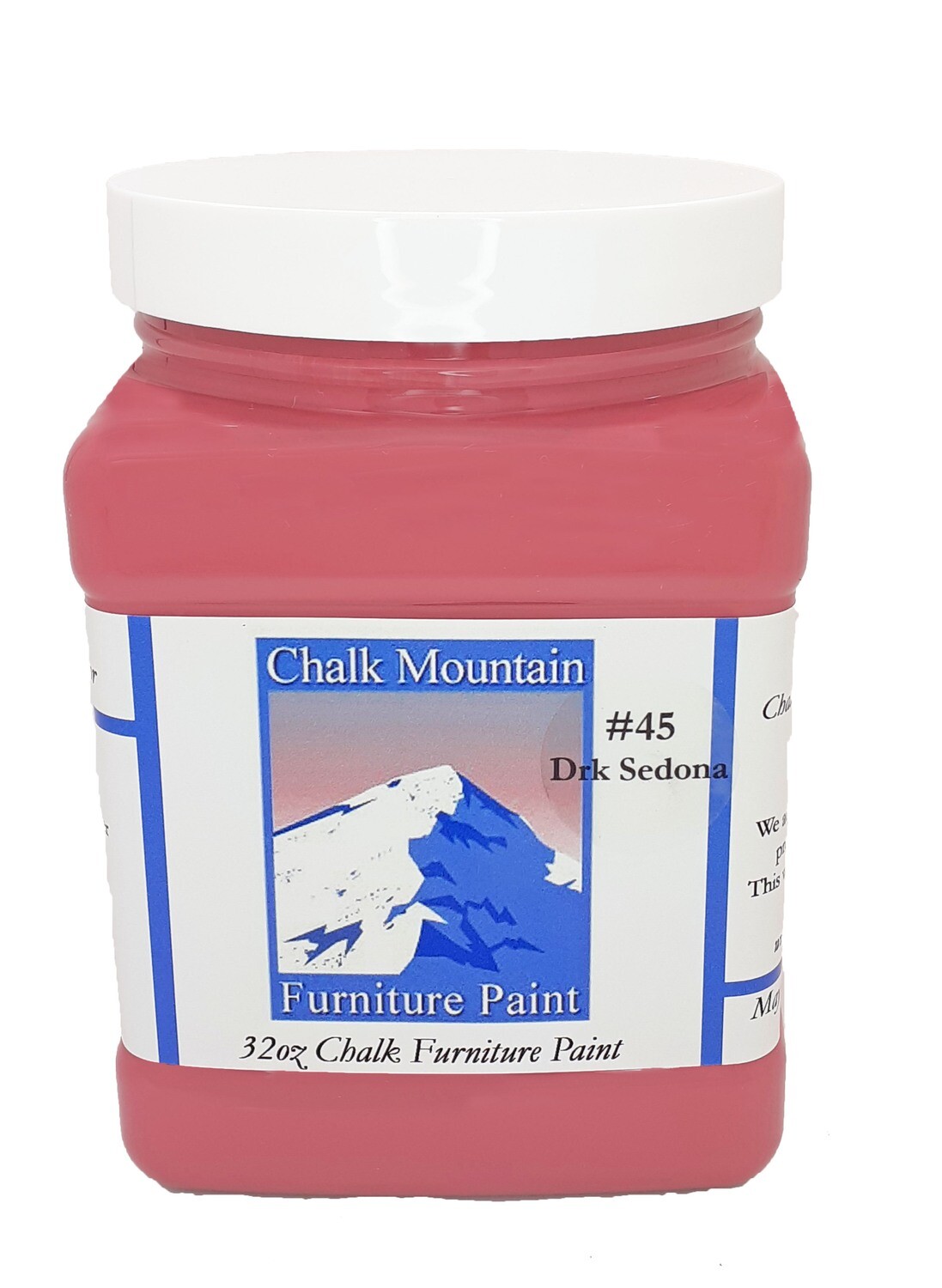 Chalk Mountain Paint #45 - Dark Sedona Chalk Mountain Paint #45 - Dark Sedona, Size: 32 Fl oz