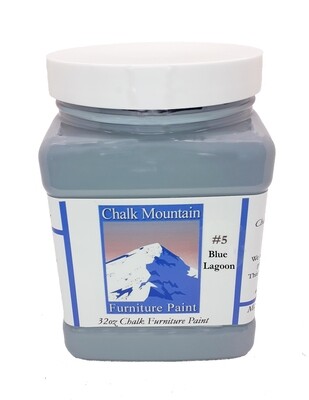Chalk Mountain Paint #5 - Blue Lagoon