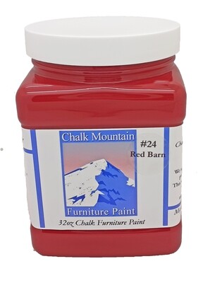 Chalk Mountain Paint #24 - Red Barn