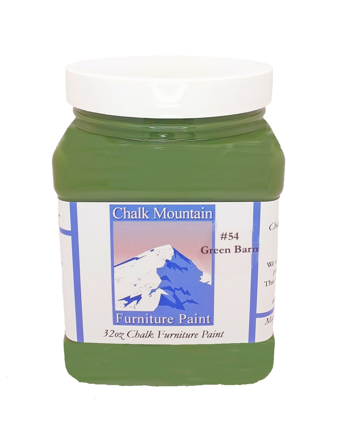 Chalk Mountain Paint  #54 - Green Barn, Size: 32 Fl oz