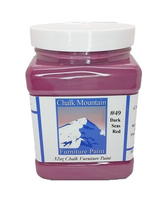 Chalk Mountain Paint #49 - Dark Seas Red