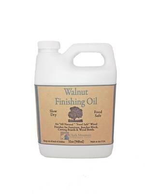 32oz Walnut Oil Food Safe Finisher.