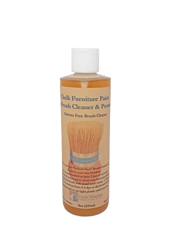 8oz Wax Brush Cleaner & Restorer. Brush not included.