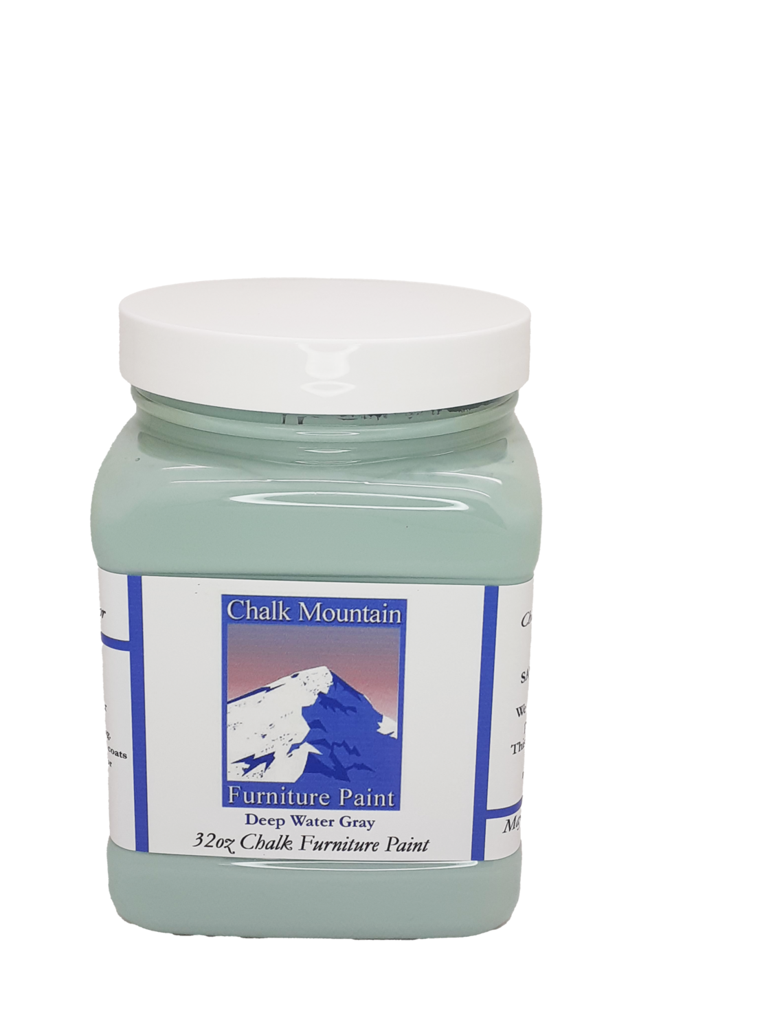 Chalk Mountain Paint  #11 - Deep Water Gray, Size: 32 Fl oz