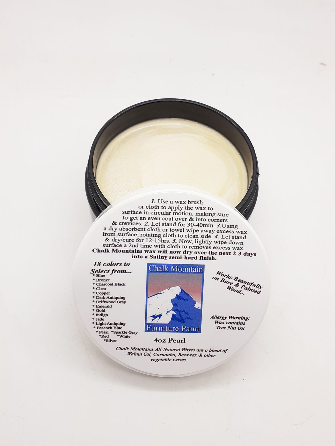 4oz Pearl Furniture Finishing Wax