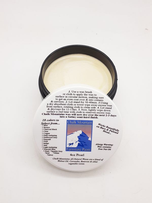 4oz Pearl Furniture Finishing Wax