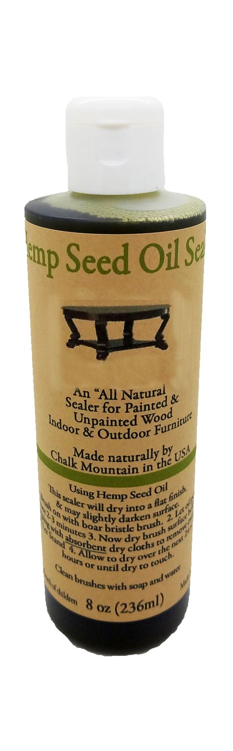 8oz Hemp Seed Oil Furniture Sealer.