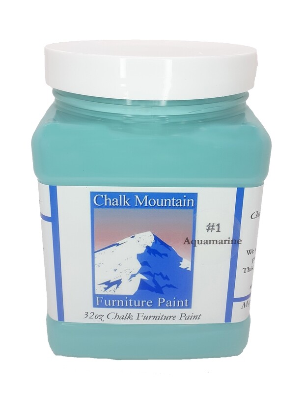 Chalk Mountain Paint  #1 - Aquamarine