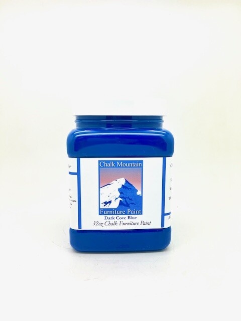 Chalk Mountain Paint  #10 - Dark Cove Blue, Size: 32 Fl oz