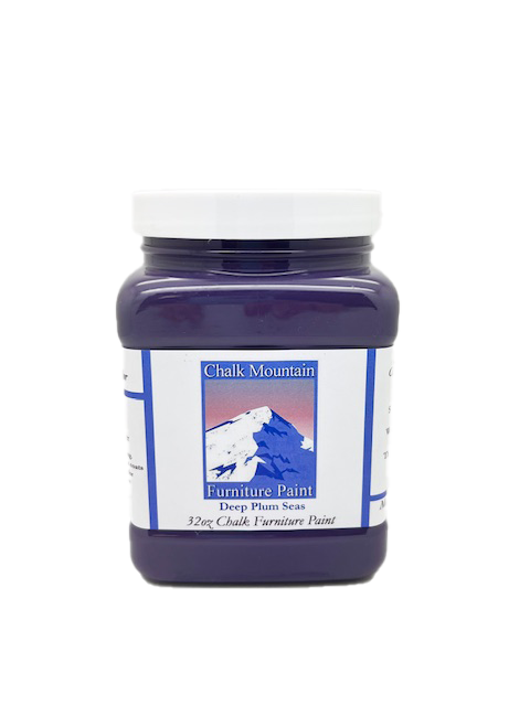 Chalk Mountain Paint  #43 - Deep Plum Seas, Size: 32 Fl oz