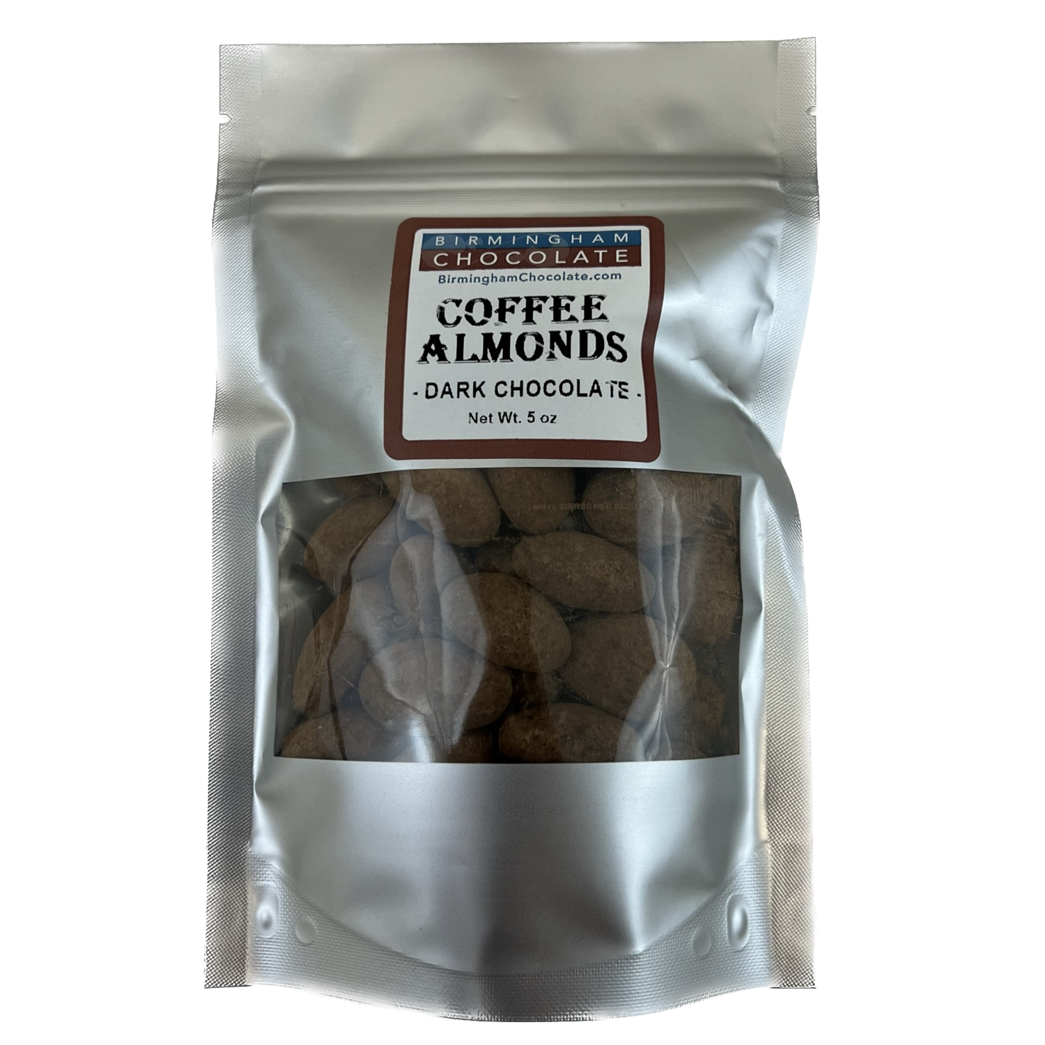 Chocolate &amp; Coffee Coated Almonds 5oz Pouch