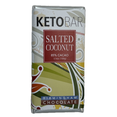 KetoBar Salted Toasted Coconut