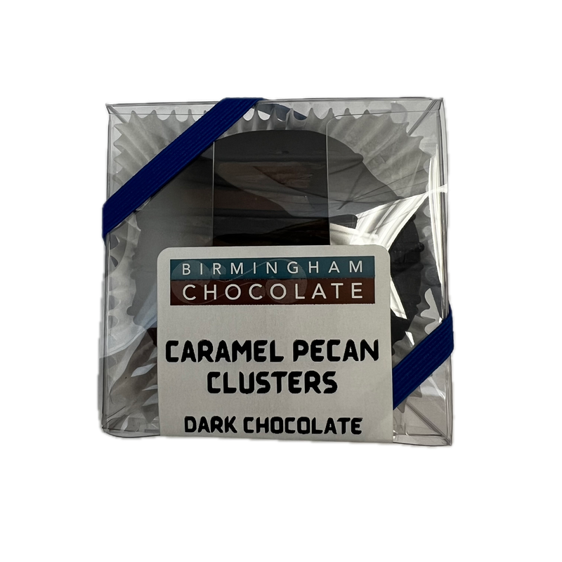 Caramel Pecan Clusters Dark 3pc