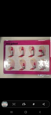 Puzzel: het gebed meisjes