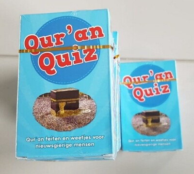 Quiz Qu'ran speelkaarten