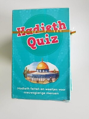 Quiz Hadieth speelkaarten