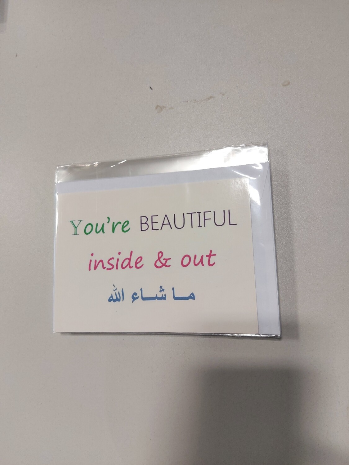 Youre beautiful inside and out ( in folie met omslag )