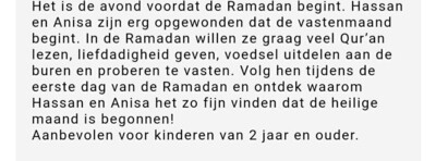 Hassan en Anisa houden van de Ramadan