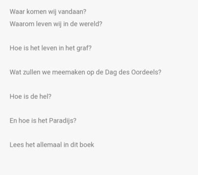 De hel en het paradijs