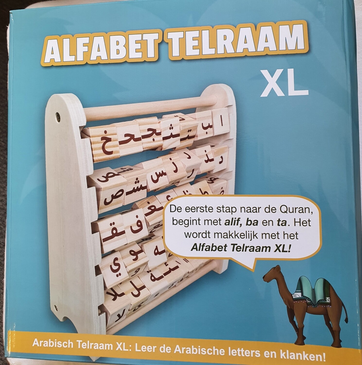 Arabisch alfabet telraam XL