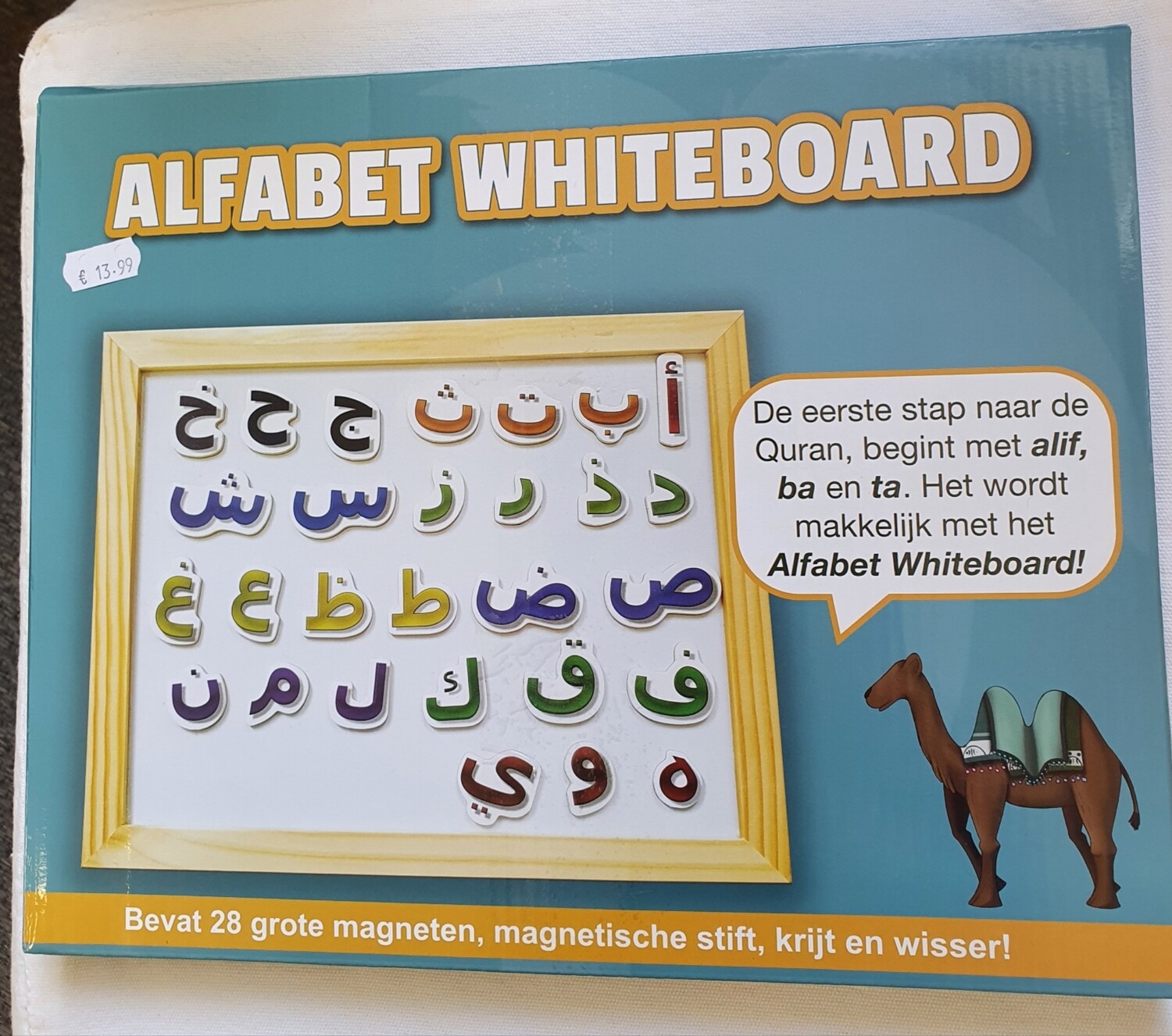 Arabisch alfabet whiteboard