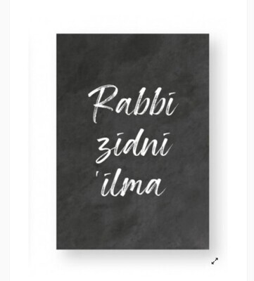 Kleine schriften met lijntjes A5 ( set van 2 voor jongens )
