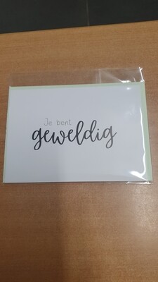 Self made kaarten voor alle gelegenheden 21 soorten ( in folie met omslag ) Schrijf in opmerkingen welke kaart u wilt! 