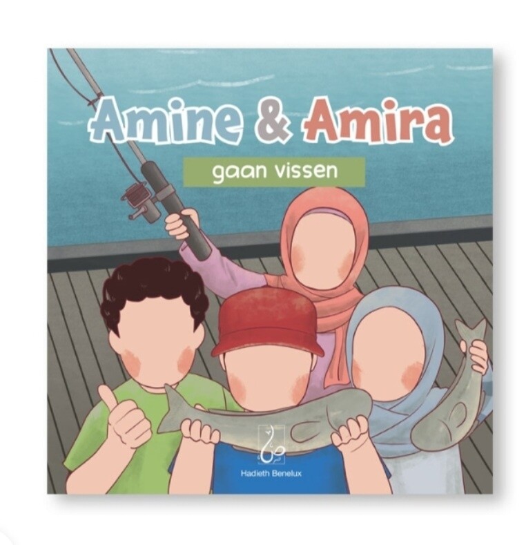 Amine en Amira gaan vissen 
