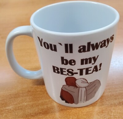 Grote koffiemok You will always be my BES-TEA