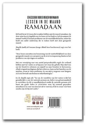Een geschenk voor de mensen van Imaan in lessen in de maand Ramadan 