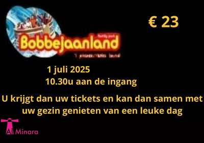 Bobbejaanland 1 juli 2025