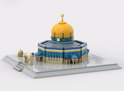 De rotskoepel  bouwset 6+jaar 692 stukken