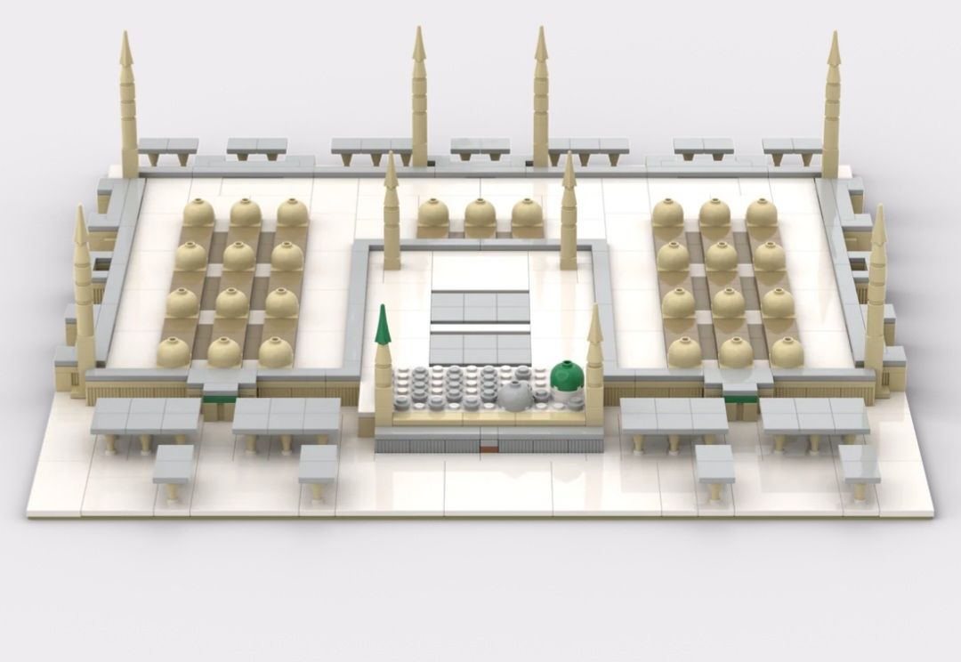 Masjid An-Nabawi bouwset 6+jaar 872 stukken