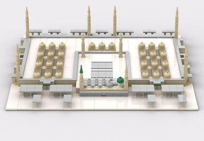 Masjid An-Nabawi bouwset 6+jaar 872 stukken