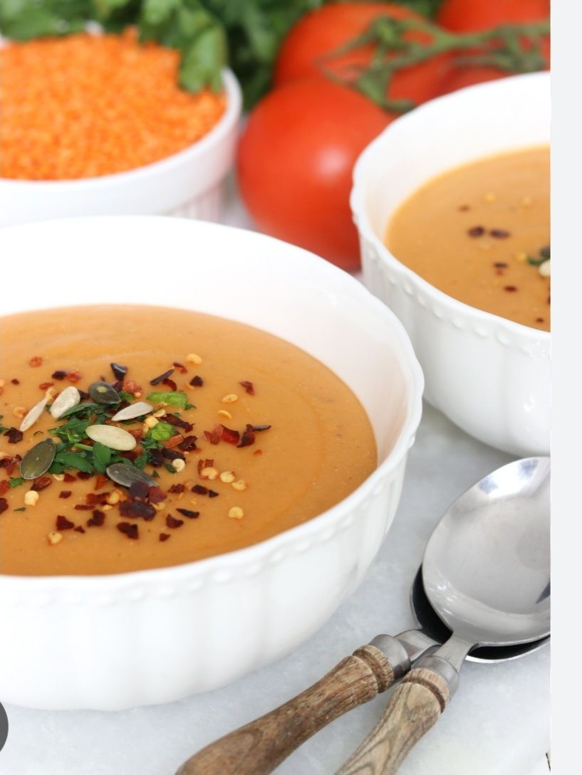 1 liter linzensoep ( enkel afhalen in Gent )