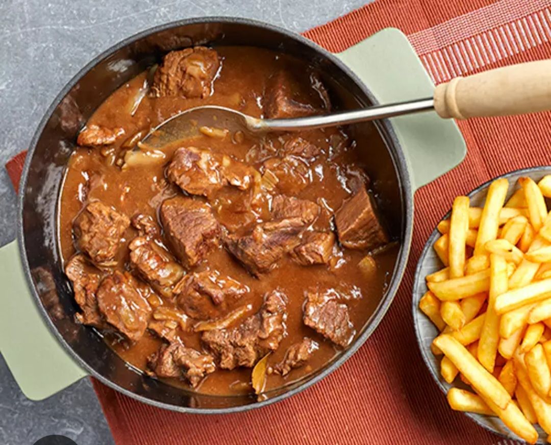 1 kg stoofvlees met rundsvlees ( enkel afhalen in Gent )
