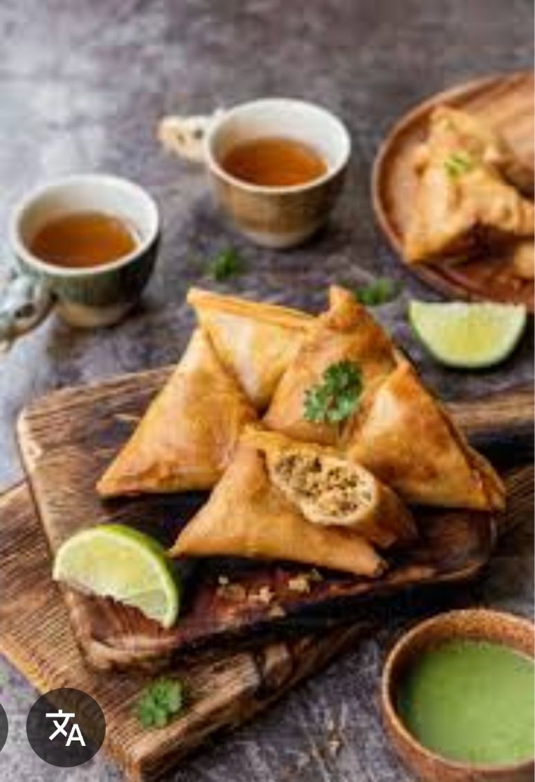 Vegetarische samosa ( enkel afhalen in Gent)