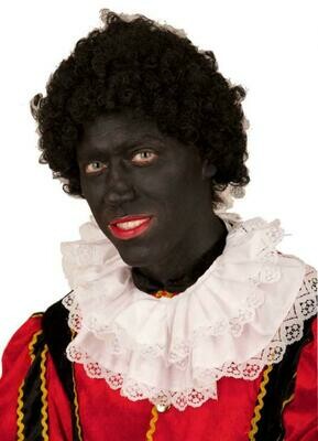 Pruik Zwarte Piet Korte krullen