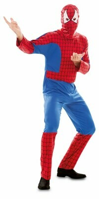 Spiderman verkleedkostuum volwassenen maat XL