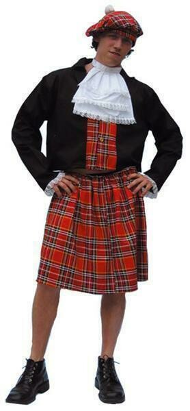 Schot verkleedkostuum volwassenen Schotse kledij man T 54