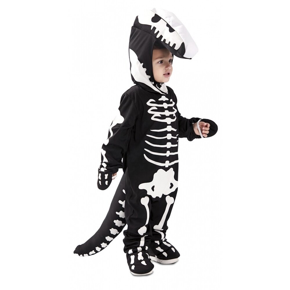 Dinosaurus skelet kostuum kind verkleedkledij