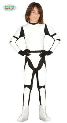 Stormtrooper kostuum kind verkleedkledij Star wars voor 5 tot 6 jaar maat 116 Superheld